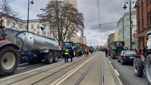 Protest rolników: w tych miejscach regionu mogą być utrudnienia drogowe