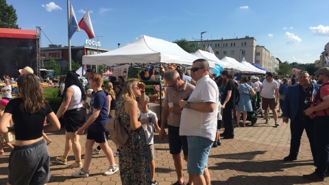 Festiwal Nowe Spojrzenie przy Bazylice św. Wincentego à Paulo w Bydgoszczy./fot. Elżbieta Rupniewska