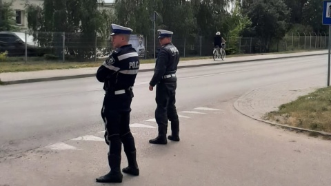 W długi weekend policja uważnie obserwuje kierowców/fot. KWP Bydgoszcz