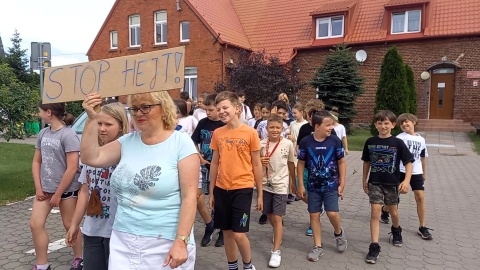 Akcja „Stop hejt!” w Łochowie/fot. Tatiana Adonis