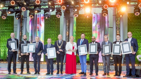 W amfiteatrze Muzeum Etnograficznego w Toruniu wręczono nagrody podczas uroczystej, 24. Gali Nagród Marszałka/fot: Tomasz Czachorowski dla UMWKP