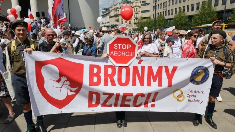 Marsz dla Życia i Rodziny/fot. Paweł Supernak, PAP