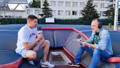 Z Pawłem Wojciechowskim (z lewej) rozmawiał Maciej Wilkowski/fot. Radosław Łączkowski