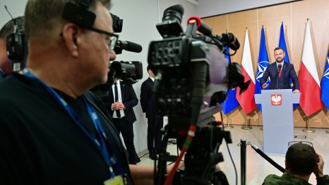 Wicepremier, minister obrony narodowej Władysław Kosiniak-Kamysz podczas konferencji prasowej/fot. Tytus Żmijewski, PAP
