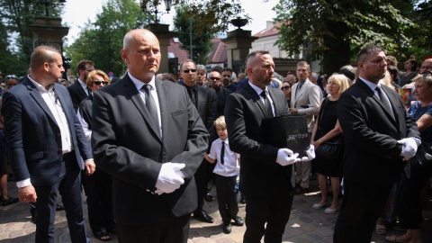 Pogrzeb Jerzego Stuhra/fot. Łukasz Gągulski, PAP
