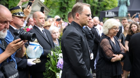 Pogrzeb Jerzego Stuhra/fot. Łukasz Gągulski, PAP