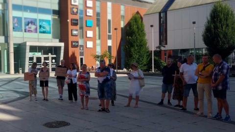Protestowali w Bydgoszczy przeciwko odrzuceniu ustawy depenalizującej aborcję/fot. Jolanta Fischer