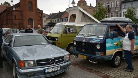 Wystawa zabytkowych samochodów w Wąbrzeźnie/fot. Damian Klich
