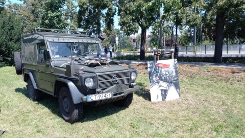 W Toruniu odbywa się żywa lekcja historii zorganizowaną przez Fundację Muzeum Historyczno-Wojskowe z okazji 80. rocznicy wybuchu Powstania Warszawskiego/fot: Michał Zaręba