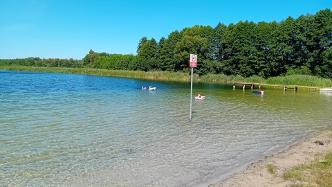 Jezioro Stelchno jest trzecim najczystszym w kraju!/fot: Marcin Doliński