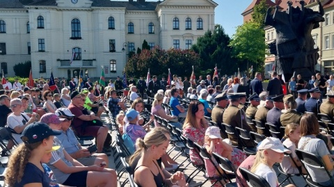 Pamięć o Powstaniu Warszawskim, w 80. rocznicę jego wybuchu, uczczono w Bydgoszczy/fot. Elżbieta Rupniewska