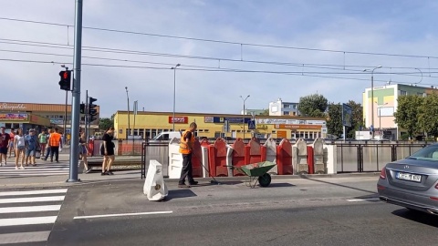 Koniec prac na Wojska Polskiego w Bydgoszczy. Kładkę zastąpiło przejście i światła/fot. Tatiana Adonis