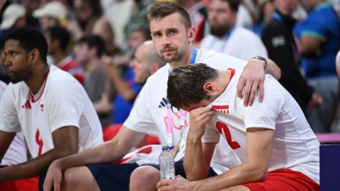 Olimpijski finał Polska-Francja. Fot: PAP/Adam Warżawa