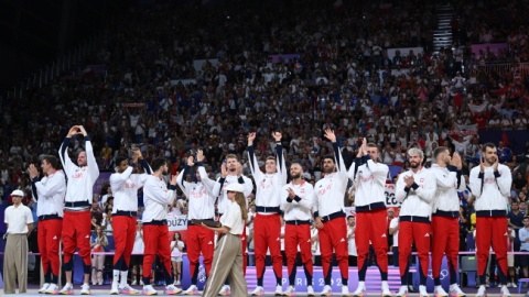 Olimpijski finał Polska-Francja. Fot: PAP/Adam Warżawa