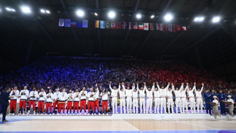 Olimpijski finał Polska-Francja. Fot: PAP/Adam Warżawa