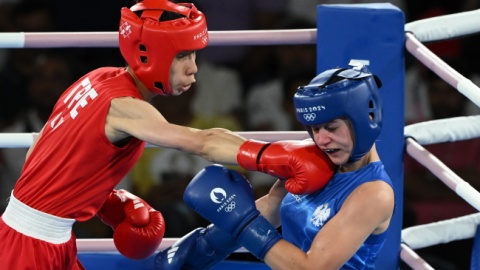 Olimpijskie srebro Julii Szeremety. Fot: PAP/Adam Warżawa