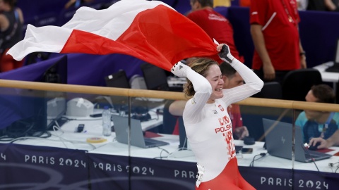 Daria Pikulik wywlczyła srebro w omnium/fot. Erik S. Lesser/PAP/EPA