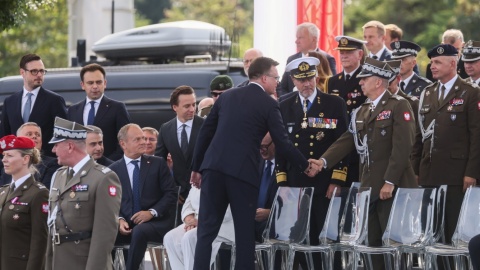 Państwowe uroczystości z okazji Święta Wojska Polskiego/fot: PAP, Leszek Szymański