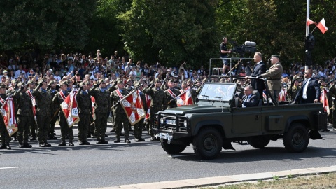 Państwowe uroczystości z okazji Święta Wojska Polskiego/fot: PAP, Leszek Szymański