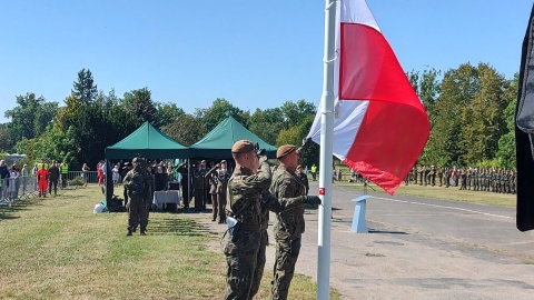 Przysięga nowych terytorialsów w bydgoskim Myślęcinku/fot. Maciej Wilkowski