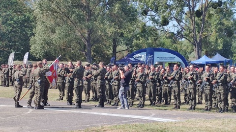 Przysięga nowych terytorialsów w bydgoskim Myślęcinku/fot. Maciej Wilkowski