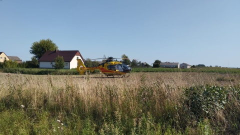 Dwa samochody zderzyły się czołowo/fot. KM PSP w Goubiu-Dobrzyniu, Facebook