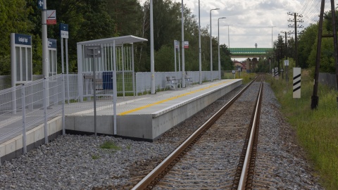 Stacja kolejowa Grudziądz Rządz zostanie uruchomiona już 1 września/fot: Mikołaj Kuras dla UMWKP