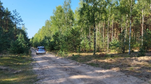 Akcja poszukiwań Jowity Zielińskiej/fot. KPP w Rypinie