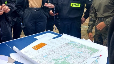 Policjanci i strażacy z Włocławka uczestniczyli w sobotę w specjalistycznym szkoleniu/fot. Marek Ledwosiński