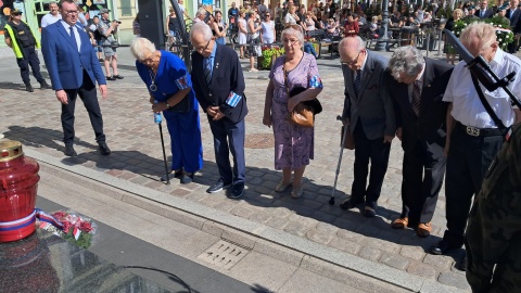 Uroczystości w Bydgoszczy zorganizowano na płycie Starego Rynku/fot: Damian Klich