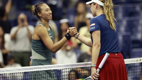 Coco Gauff nie obroni tytułu. Fot: PAP/EPA/JUSTIN LANE//CJ GUNTHER/JOHN G. MABANGLO