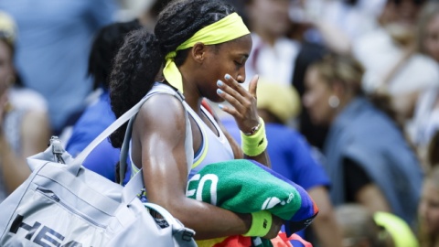 Coco Gauff nie obroni tytułu. Fot: PAP/EPA/JUSTIN LANE//CJ GUNTHER/JOHN G. MABANGLO