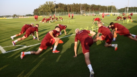 Trening naszej reprezentacji. Fot: PAP/Leszek Szymański