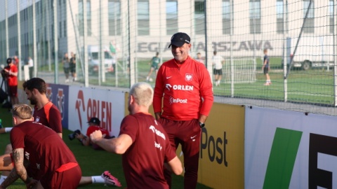 Trening naszej reprezentacji. Fot: PAP/Leszek Szymański