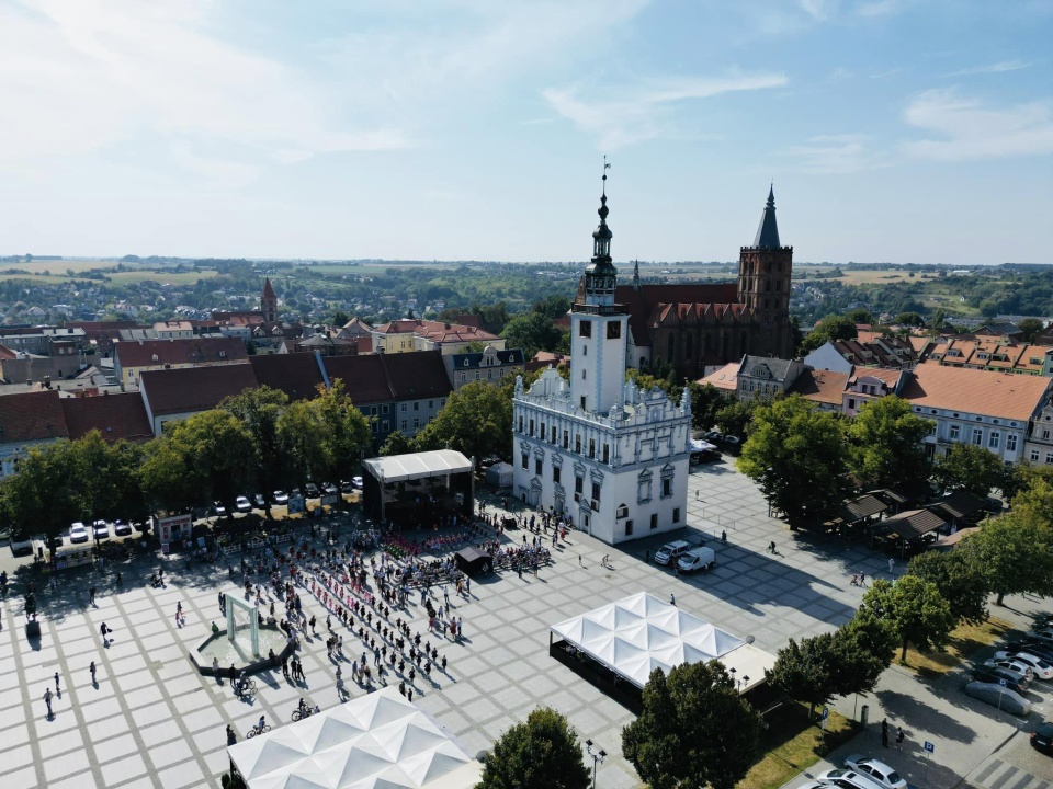 Rynek w Chełmnie/fot. Chełmno - miasto zakochanych, Facebook