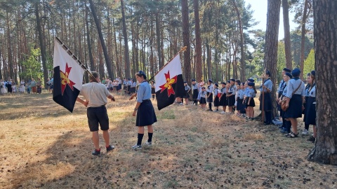 Skauci Europy z Bydgoszczy, Przyłęk i Brzozy rozpoczęli nowy rok szkolny/fot. Magdalena Gill