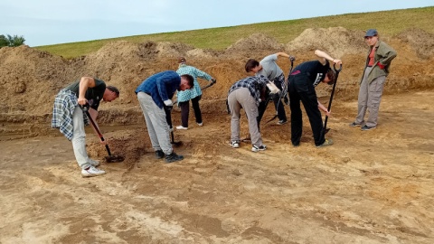 Badania archeologiczne w okolicach Chrystkowa/fot. Marcin Doliński