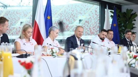 Premier pogratulował paraolimpijczykom. Fot: PAP/Leszek Szymański