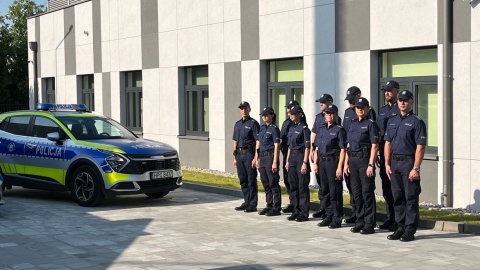 Oficjalne otwarcie posterunku policji w Niemczu/fot. Elżbieta Rupniewska