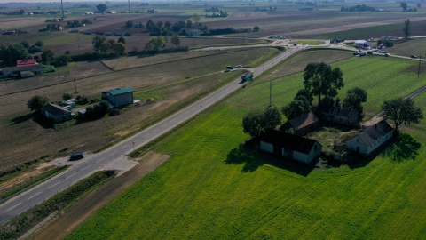 Lubraniec, powiat włocławski. Otwarcie nowej obwodnicy Lubrańca, części drogi wojewódzkiej nr 270/fot. Mikołaj Kuras dla UMWKP