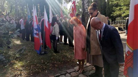 Cmentarz Bohaterów w Bydgoszczy. Uroczystość upamiętniająca mieszkańców miasta i okolicy zamordowanych przez hitlerowców/fot. Monika Siwak