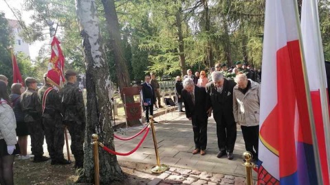 Cmentarz Bohaterów w Bydgoszczy. Uroczystość upamiętniająca mieszkańców miasta i okolicy zamordowanych przez hitlerowców/fot. Monika Siwak