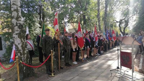 Cmentarz Bohaterów w Bydgoszczy. Uroczystość upamiętniająca mieszkańców miasta i okolicy zamordowanych przez hitlerowców/fot. Monika Siwak