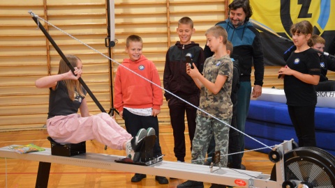 Helena Wiśniewska i Dominika Putto spotkały się z dziećmi/fot. Patryk Głowacki