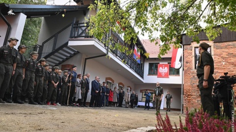 Poszerza się baza bydgoskich harcerzy ZHR. Na bydgoskim Szwederowie oficjalnie otwarto nowy budynek, który powstał dzięki Gminnemu Programowi Rewitalizacji/fot. Elżbieta Rupniewska