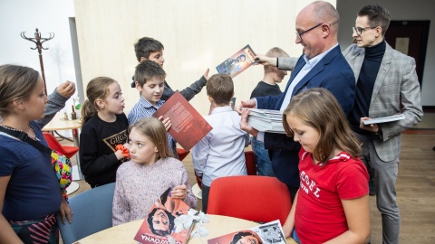 W Toruniu gościła grupa dzieci z dotkniętych powodzią Głuchołazów i Starego Lasu/fot. Andrzej Goiński dla UMWKP