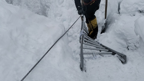 Krzysztof Słomiński na szczycie Manaslu stanął 25 września/fot. materiały prywatne Krzysztofa Słomińskiego