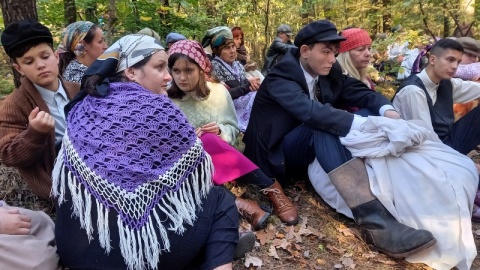 Bydgoscy społecznicy kręcą film o niemieckim obozie przesiedleńczym w Smukale z czasów II wojny światowej/fot. Tatiana Adonis