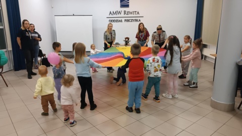 Przedszkolaki ze Stronie Śląskiego gościły w Pieczyskach/fot. nadesłane