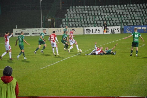 Cenny punkt na trudnym terenie. Olimpia remisuje z Wieczystą